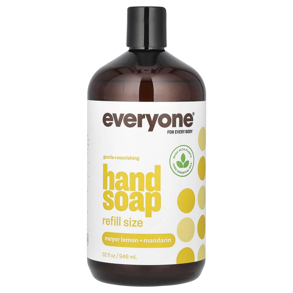 Hand Sanitizer, Refill Size, Meyer Lemon + Mandarin, 946Ml(32Fl Oz)