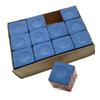Premium Quality Pool Cue Chalk Cubes 12 Pack For Snooker Billiards Cue