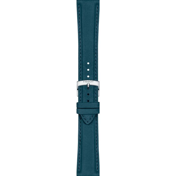 Tissot Синий кожаный ремешок Ушко 21 мм T852.048.227