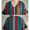 Dimanaf New Women 2025 Plus Size Summer Long Casual Stripe Dress Cotton Linen Vintage Loose Basic Dress Maxi