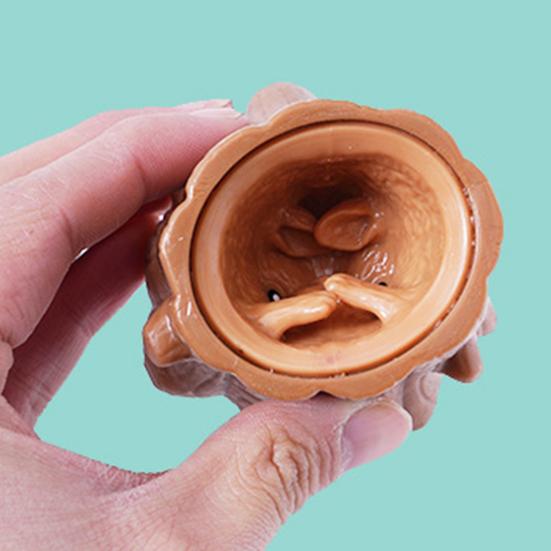 Squeeze Toy Telescopic Squirrel Arise Design Silicone Stress