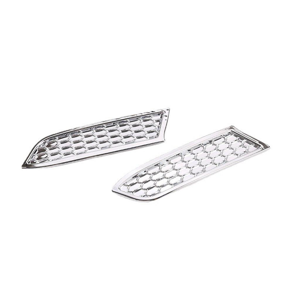 Chrome Headlight Cleaning Trim Bezels Pair Fits For Toyota Tacoma 2016-2020