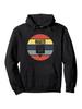Vintage 3D Printing Hoodie - MAKER Text Graphic Pullover Sweatshirt