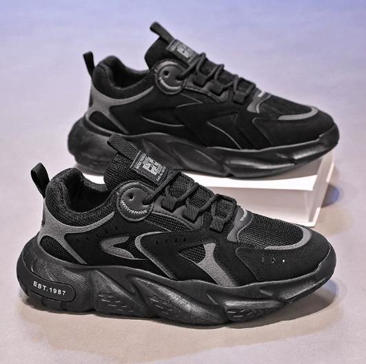 Новая дышащая мужская обувь весна осень универсальная мужская обувь с увеличением высоты стельки противоскользящая спортивная обувь H185