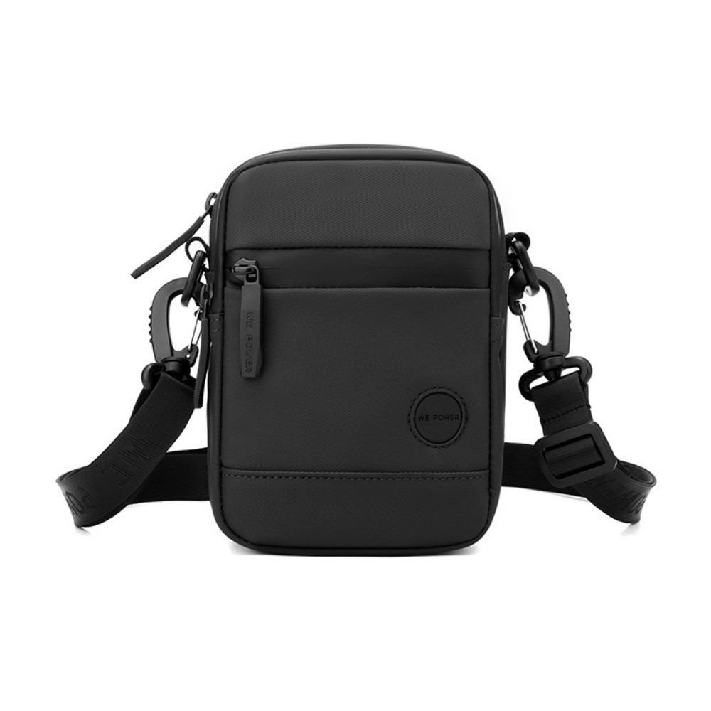 Solid Color Men Chest Bag Single Shoulder Nylon Fanny Pack Fashion Men Crossbody Bag Camping