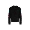 Gradient Rainbow Arrows Long Sleeve Hoodie Men Tops Black OMBE001F181920051088