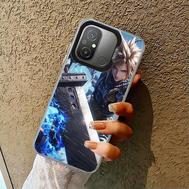 Ударопрочный чехол для телефона F-Final F-Fantasy Anime для Xiaomi Poco X7 X6 X5 X3 Pro F7 Ultra M8 Redmi 15C 15 14C 13C 12C 10C 13 12 10