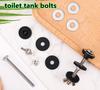 Toilet tank accessories fixing screws sealing ring bathroom metal 304 stainless steel 1 set of 4