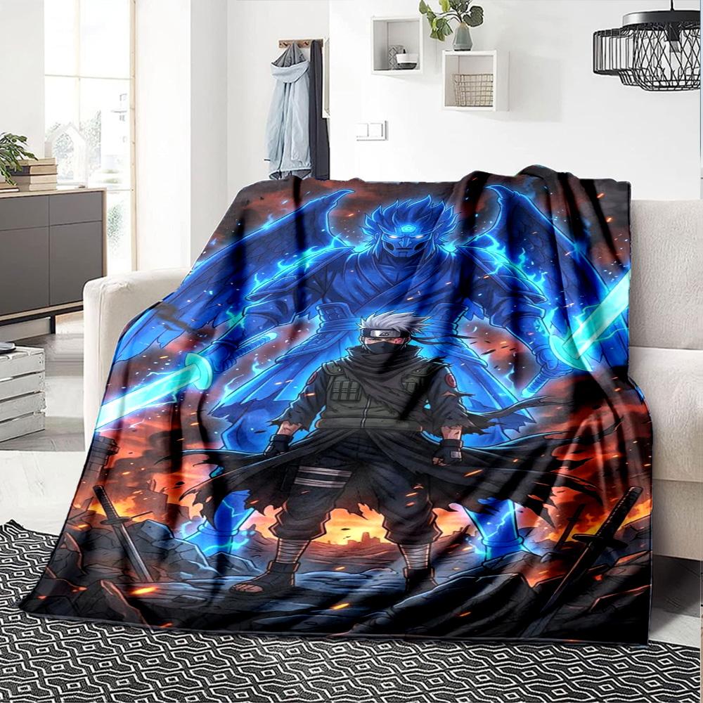 Naruto Blanket Durable Comfort Perfect for Couch Sofa Livingroom for All Occasions Playful Design Unique Gift for Family and Friends Camping