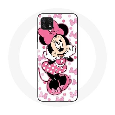 Чехол для Samsung Galaxy A22 5G Minnie Mouse Cartoon Cute Pink