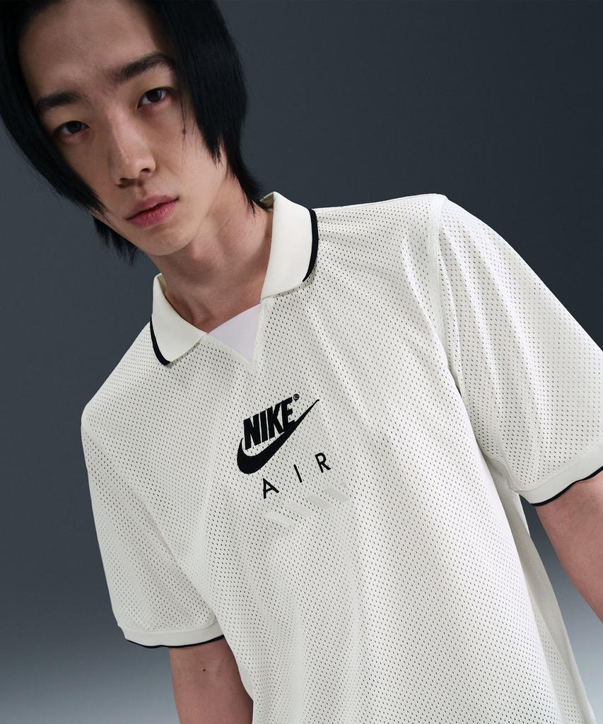 NIKE Air Football Jersey - Sail: Black / Hj0304-133