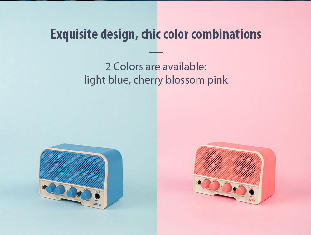 JOYO JA-02 Серия Усилитель для Электрогитары 3Вт/5Вт Перезаряжаемый Bluetooth Наушники Гитарный Усилитель Динамик с Дисторшн Овердрайв