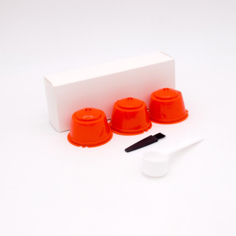 3-Piece Reusable Coffee Filter Screens for DOLCE GUSTO Capsules