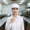 Дышащая шапочка для приготовления пищи с коротким козырьком, сетчатая кепка для парикмахерских и уборки, легкая, универсальная