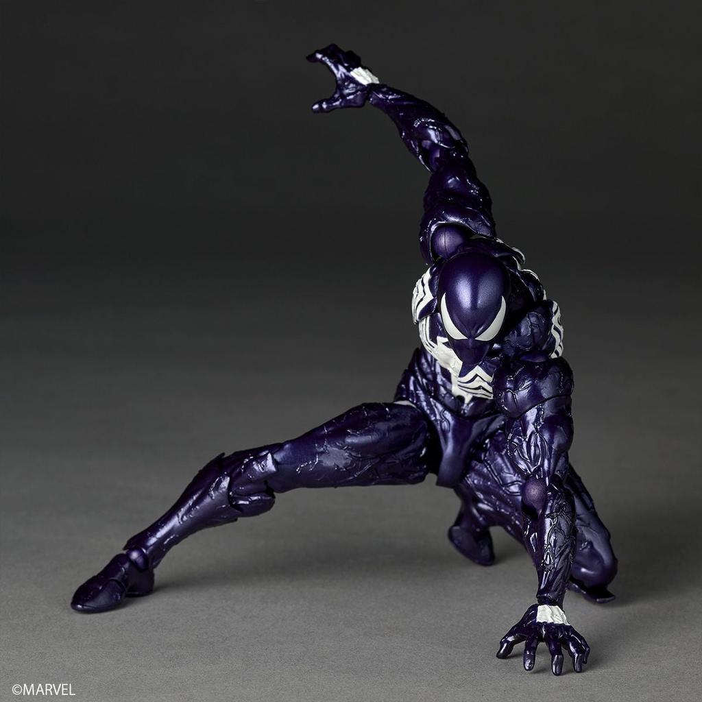 Revoltech Amazing Yamaguchi Marvel Симбиот Человек-паук Фиолетовая версия