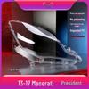 Fits 2013-2017 Maserati Quattroporte Headlight Lens and Cover Housing