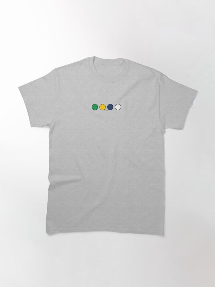 Third World Brazil: 3 Dots for Dark Colors Classic T-Shirt