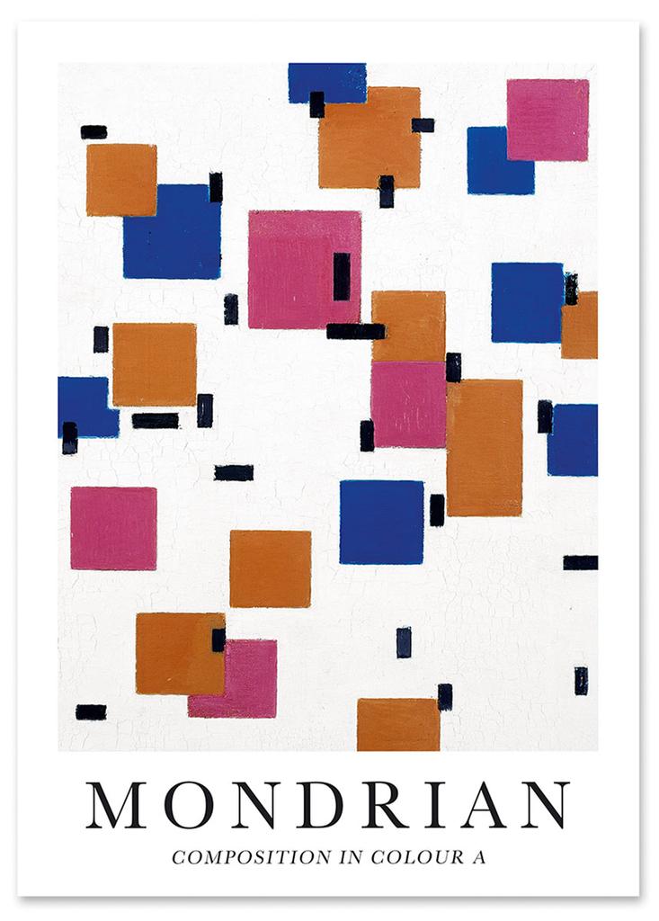 Poster Mondrian Paintings