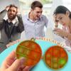 Детей и взрослых Push Bubble Сенсорная игрушка Брелок для ключей Развивающая игрушка