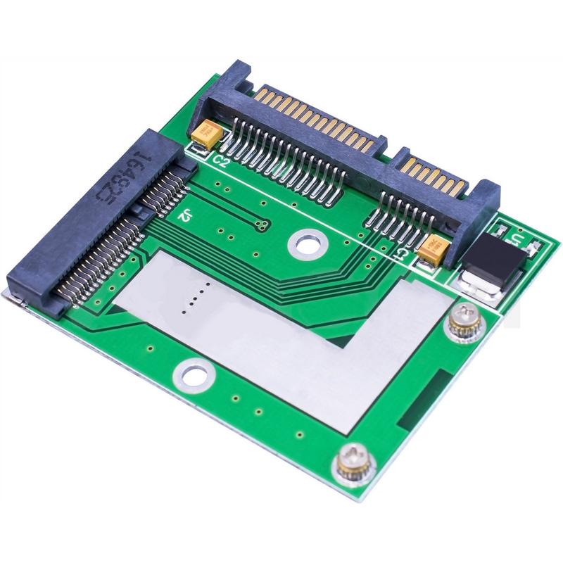 Мини-PCI-E MSATA SSD на 2,5-дюймовый SATA 6,0 GPS-конвертер, плата модуля карты-адаптера