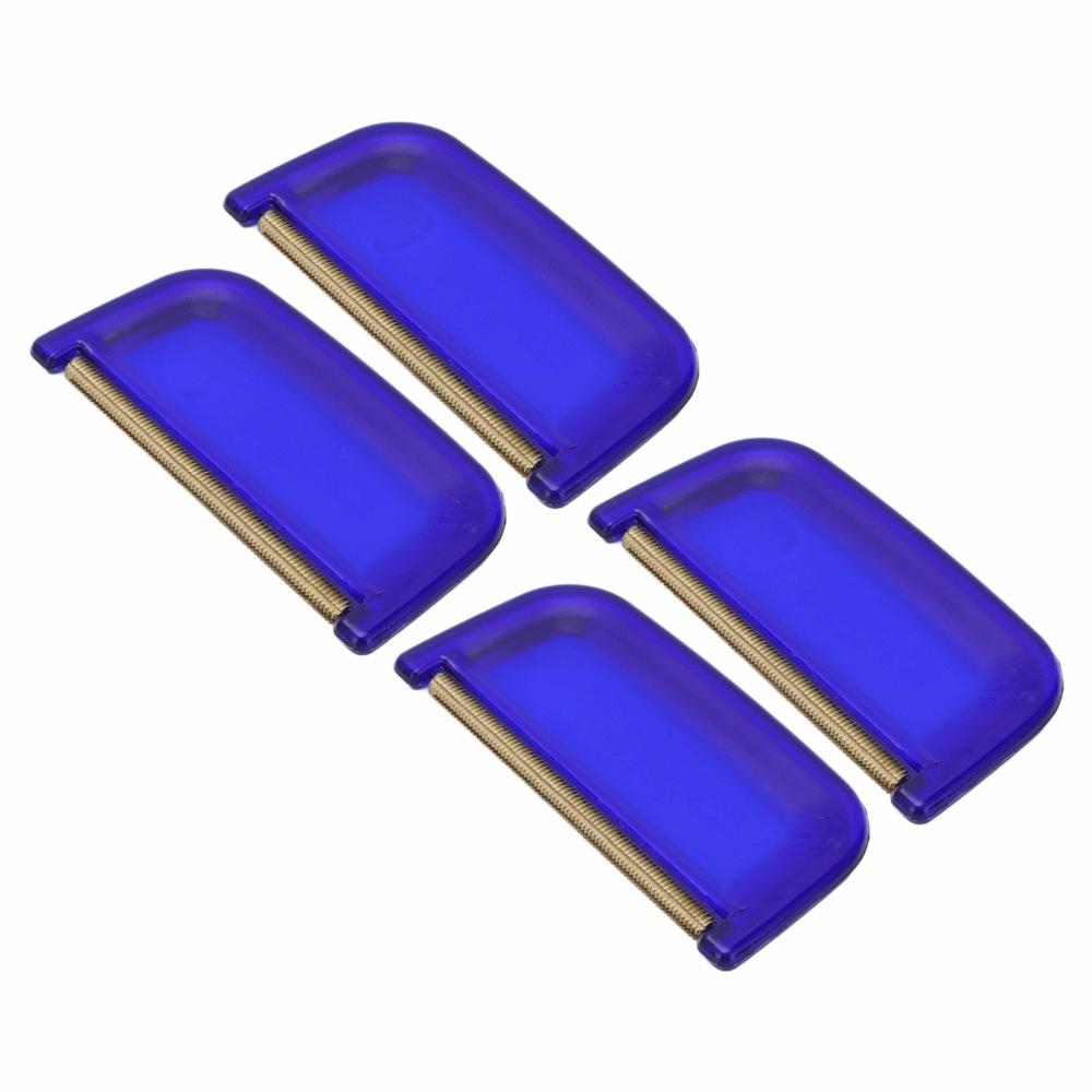 4pcs Light Weight Fabric Shaver Compact Design Pilling Remover Portable Lint Remover For Clothes