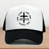 Иисус Путь Истина Жизнь Крест Кепка Тракер Унисекс Полиэстер Сетка Snapback Кепка Повседневная Кепка Повседневная Кепка