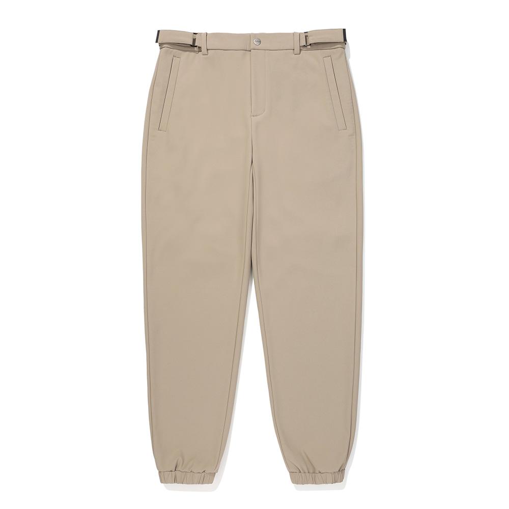 MALBON GOLF Jogger Fit Bonded Pants Dark Beige (Man)