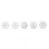 5pcs Aquarium Acrylic Coral Holder Transparent Hex Shape Safe Coral Frag Rack for Aquarium Fish