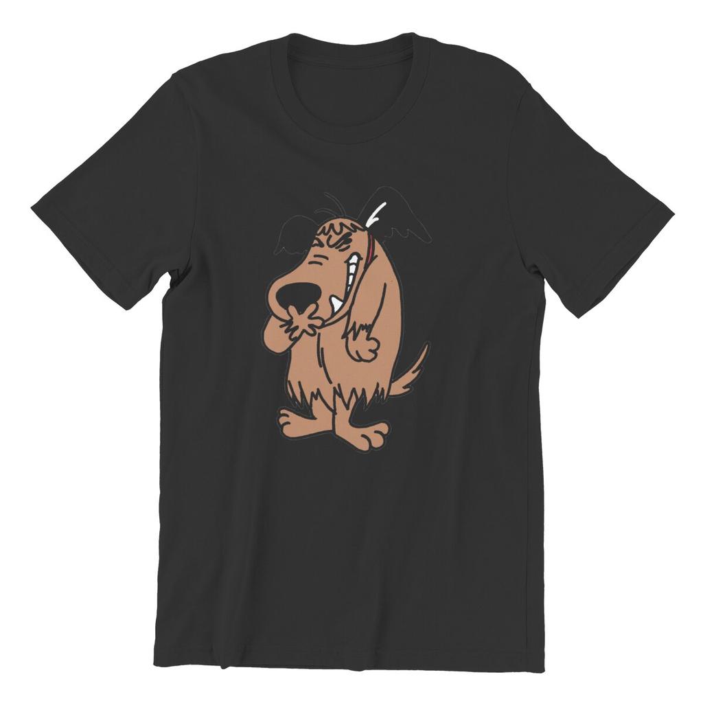 Leisure Muttley Mutley Cartoon Laughing Laugh Dog T-Shirts Men O Neck Cotton T Shirts  Short Sleeve Tee Shirt 6XL Tops