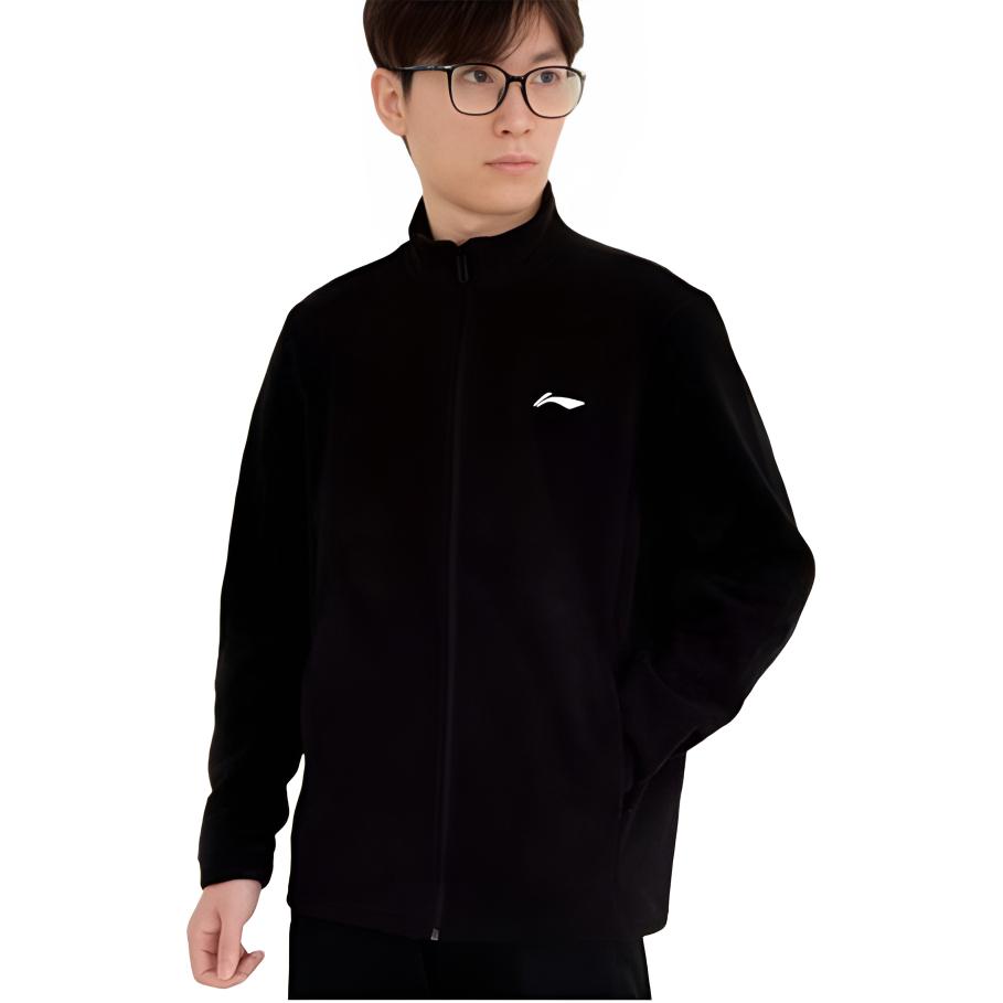 Куртка флисовая с воротником-стойкой Li Ning Унисекс Верхняя одежда AMDV127-1