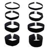 Zinc Zinc Alloy Chain Clavicle Chain Punk Necklace Velvet Collar Korean Style Jewelry Women Choker