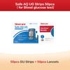 AWP1 Sinocare Safe AQ UG Глюкометр и анализатор мочевой кислоты или Тест-полоски для определения глюкозы/мочевой кислоты для диабетиков, подагры, Глюкометр, Мультиупаковка