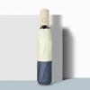 Fully Automatic Umbrella Sunscreen Minimalism Anti-UV Sun Umbrella Three-fold Windproof Sun/Rain Portable Compact Umbrella