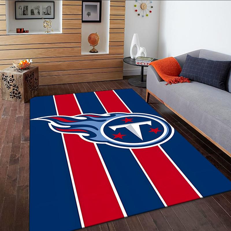 Titans Crest  Carpet, Kitchen Rugs, Yoga Mat, Non-Slip Mats, Rug for Bathroom, Living Room bedroom, Camping Rugs Christmas Gift