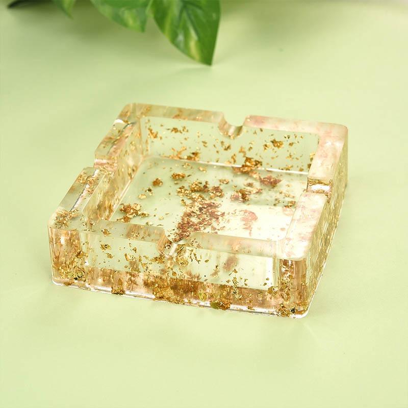 24K Gold Leaf Sheets for Candle Making DIY – Ultra Thin Gold Foil Flakes for Resin Jewelry Art Craft Supplies Decorations