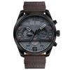 Mini Focus Men's Leather Band Watch MF0068G05,Korean Popular Watches