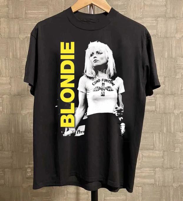 Blondie Black Cotton All size S-5XL Gift For Fans Shirt