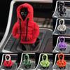 Car Gear Shift Hoodie Cover Shift Cover Gear Handle Decoration Fits Manual Automatic Universal Car Shift Lever Interior Decor