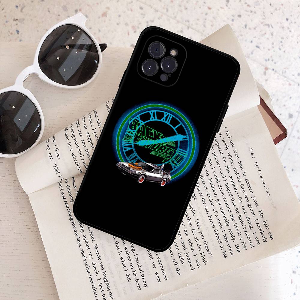 Чехол для телефона «Назад в будущее» для iPhone 17 Air 16 15 14 13 12 11 Pro Max 16 15 14 Plus Мягкий чехол из ТПУ