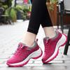 Fashion Women's Sports Shoes, Casual Lace Up Thick Soled Women's Shoes, Slope Heels, Anti Slip Running Shoes, Camping and Hiking Shoes