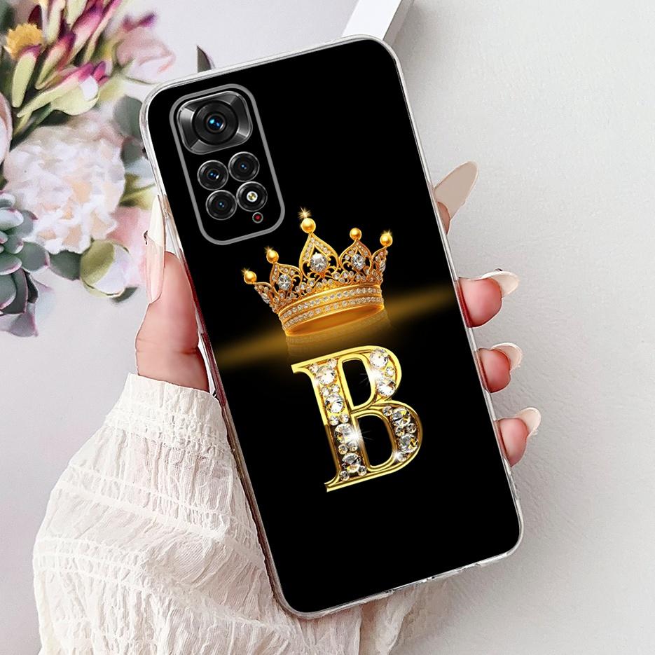 Чехол для Xiaomi Redmi Note 11 4G Note 11S Милые Буквы Чехол Мягкий Силиконовый Чехол Для Xiaomi Redmi Note 11 Pro Plus Note11 S Корпус