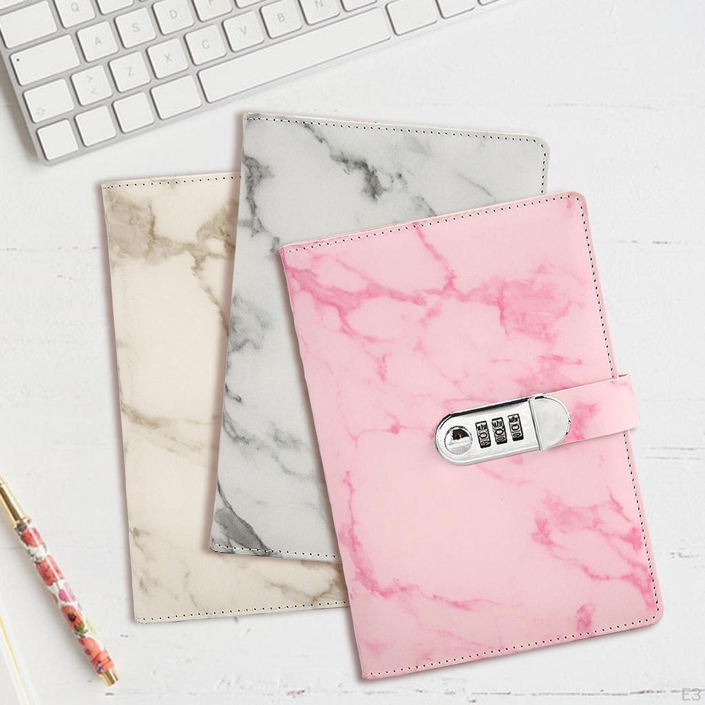 Дневник с блокировкой, 100 листов/200 страниц, журнал с блокировкой паролем для мужчин и женщин