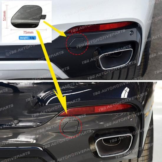 Заглушка крюка буксировки заднего бампера для BMW X6 F16M XDrive35i XDrive50i Sport 2015-