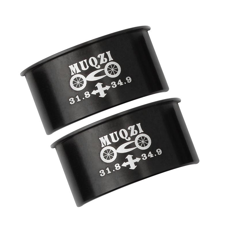 MUQZI Bicycle Front Derailleur Adapter 28.6 To 31.8 28.6 To 34.9 31.8 To 34.9MM MTB Road Bike Conversion Shim For Front Switch