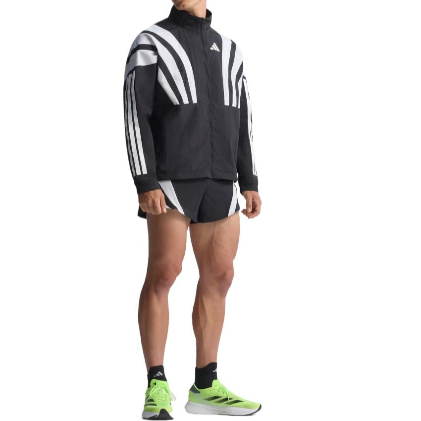 adidas Спортивная куртка Adizero на молнии в полоску HZ3692