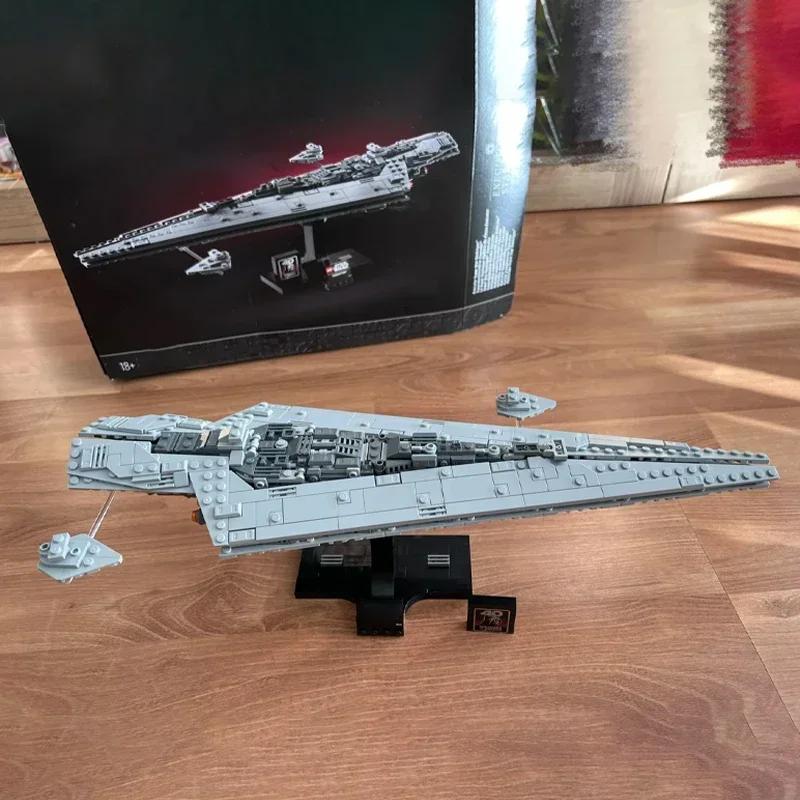 Игрушки Кино Космический корабль Война Тантив Модель Строительные блоки Кирпичики Исполнитель Эсминец Совместимый 75375 75376 75356 Взрослый Ребенок Подарок