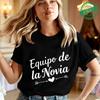 Spanish Girl Single Farewell Bachelorette Party T-shirts Heart Arrow Graphic Team Bride Tribe Blouses Short Sleeve O Neck Tops
