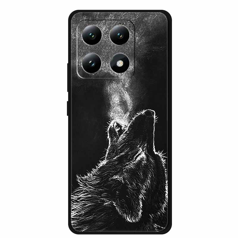 For Xiaomi 15T 5G Case Silicone Luxury Animal TPU Soft Printing Bumper for Xiaomi 15T Pro 5G Starry Sky Scenery Shockproof Cover