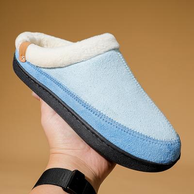 Модные хлопковые тапочки Baotou женские осенне-зимние домашние пушистые теплые тапочки