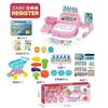 Children'S Simulation Scanning Card Supermarket Cash Register Cashier Shopping Playhouse Toy Checkout Page Set
